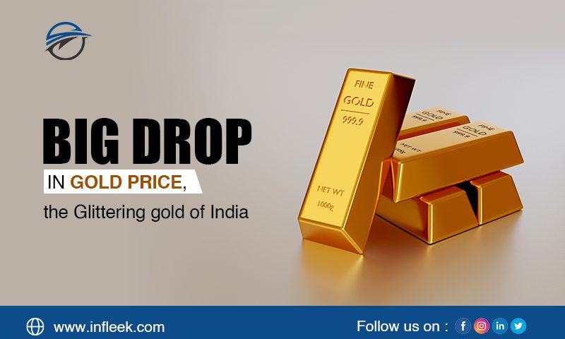 Big drop in Gold price, the Glittering gold of India